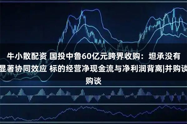 牛小散配资 国投中鲁60亿元跨界收购：坦承没有显著协同效应 标的经营净现金流与净利润背离|并购谈